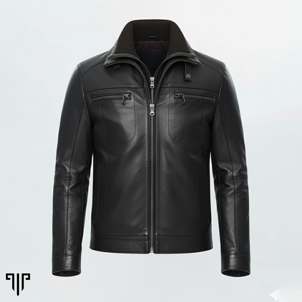 The Sentinel Black Leather Jacket 1
