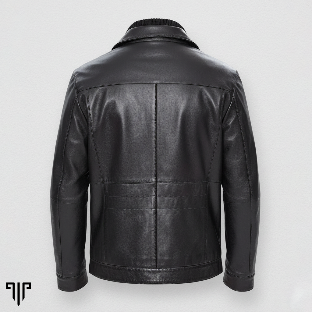 The Sentinel Black Leather Jacket 4