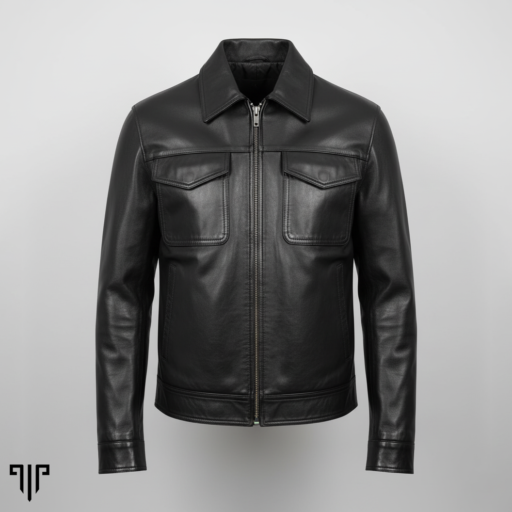 The Modern Moto Black Leather Jacket 3