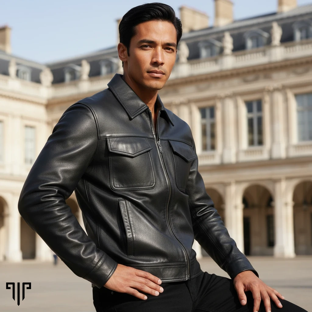 The Modern Moto Black Leather Jacket 2